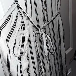 American Eagle Striped Jumpsuit